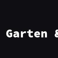 Garten &amp; Terrasse