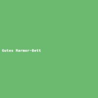 Gutes Marmor-Bett