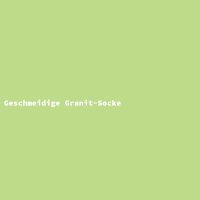 Geschmeidige Granit-Socke