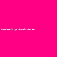 Geschmeidige Granit-Socke