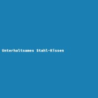 Unterhaltsames Stahl-Kissen