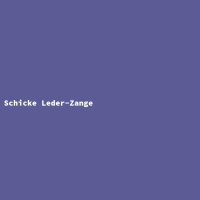 Schicke Leder-Zange