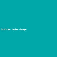 Schicke Leder-Zange