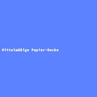 Mittelm&auml;&szlig;ige Papier-Decke