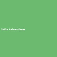 Tolle Leinen-Kanne