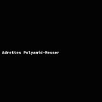 Adrettes Polyamid-Messer