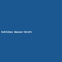 Schickes Wasser-Brett