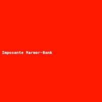 Imposante Marmor-Bank