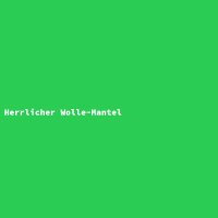 Herrlicher Wolle-Mantel