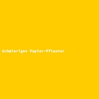 Schmieriges Papier-Pflaster