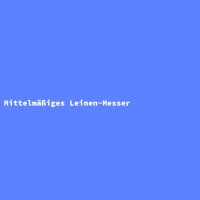 Mittelm&auml;&szlig;iges Leinen-Messer