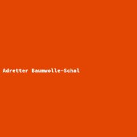 Adretter Baumwolle-Schal
