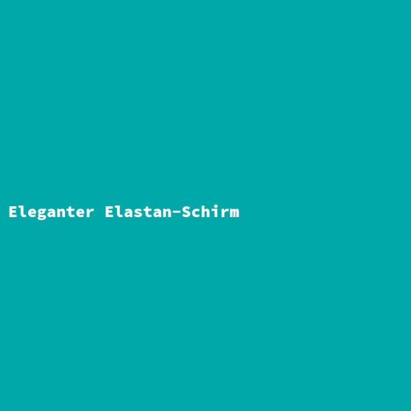 Eleganter Elastan-Schirm