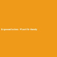 Ergonomisches Plastik-Handy