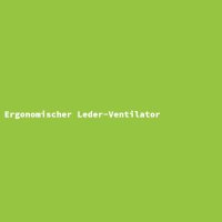Ergonomischer Leder-Ventilator