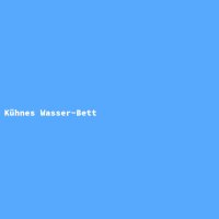 K&uuml;hnes Wasser-Bett
