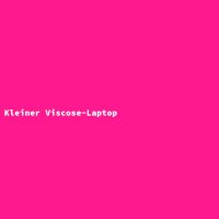 Kleiner Viscose-Laptop