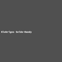 Klebriges Seide-Handy